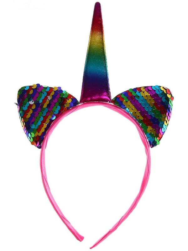 Карнавальный набор «Единорог», 3 предмета: ободок, крылья, юбка