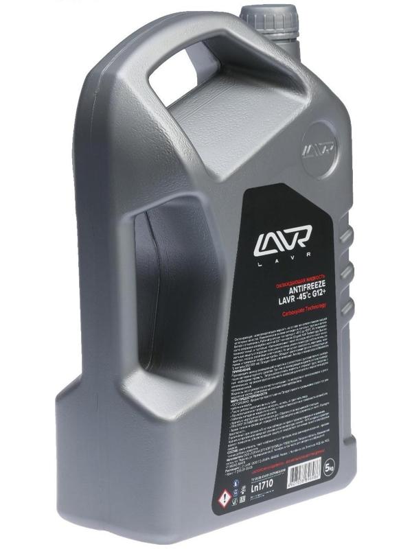 Антифриз ANTIFREEZE LAVR -40 G12+, 5 кг Ln1710