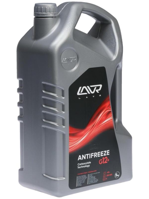 Антифриз ANTIFREEZE LAVR -40 G12+, 5 кг Ln1710