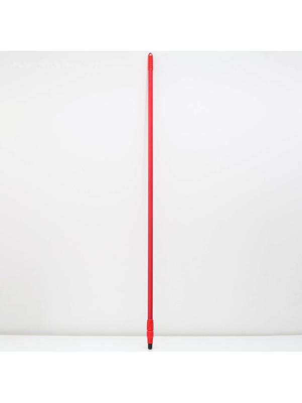 Черенок металлический, телескопический 136,5-210 см, цвет МИКС