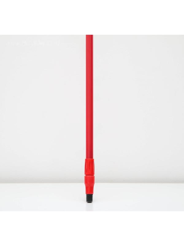 Черенок металлический, телескопический 136,5-210 см, цвет МИКС