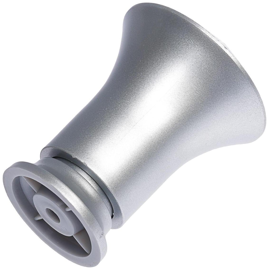 Опора регулируемая Н=60-Р мм, цвет матовый хром