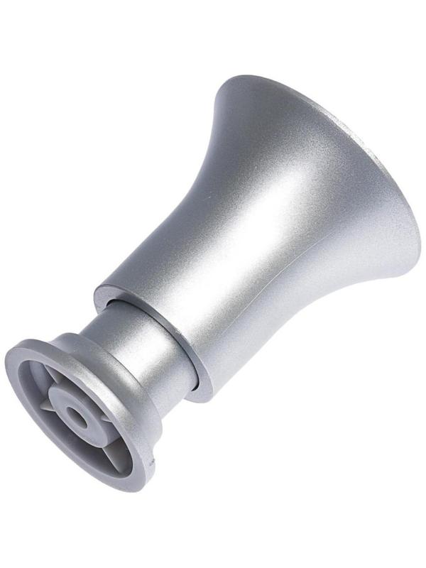 Опора регулируемая Н=60-Р мм, цвет матовый хром