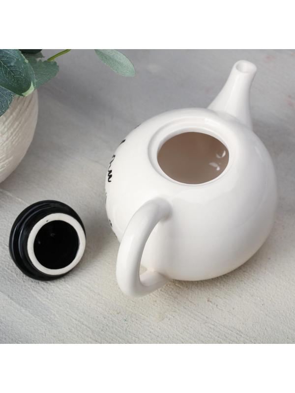 Чайник «Дом там, где твой кот», 350 мл