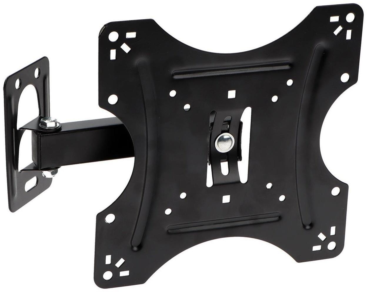 Кронштейн LuazON KrON-76, для ТВ, наклонно-поворотный, 14-42