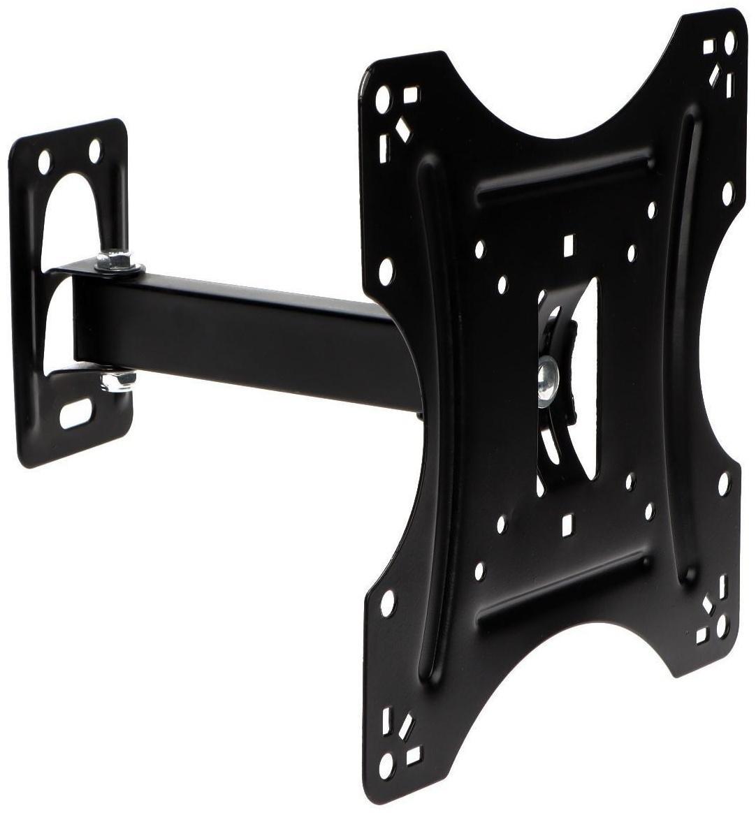 Кронштейн LuazON KrON-76, для ТВ, наклонно-поворотный, 14-42