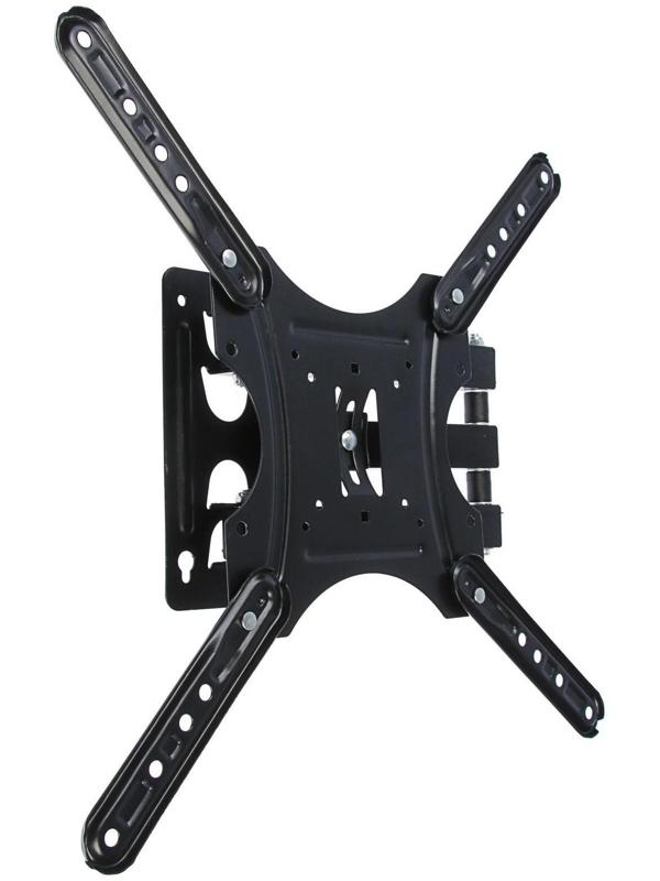 Кронштейн LuazON KrON-58, для ТВ, наклонно-поворотный, 14-55