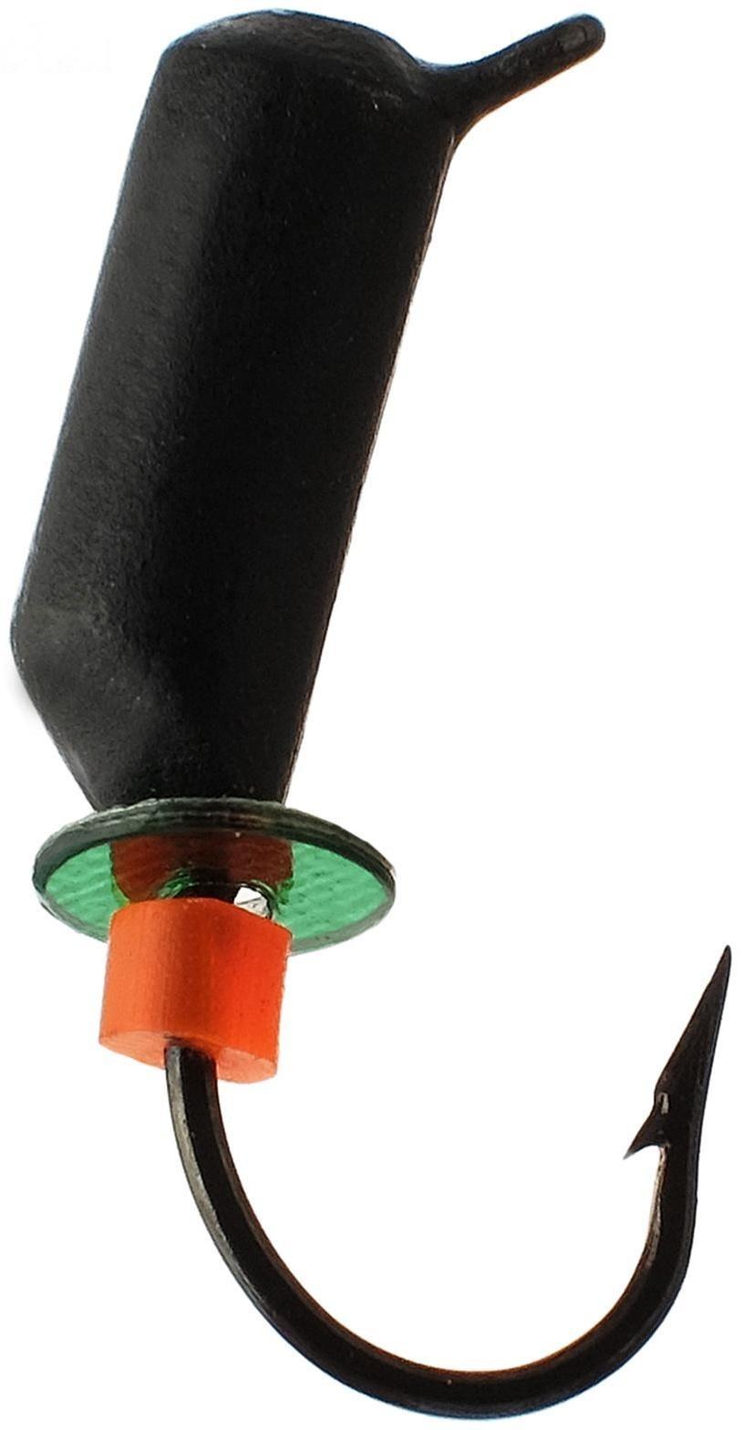 Мормышка столбик 2,5 «Хамелеон», цвет чёрный