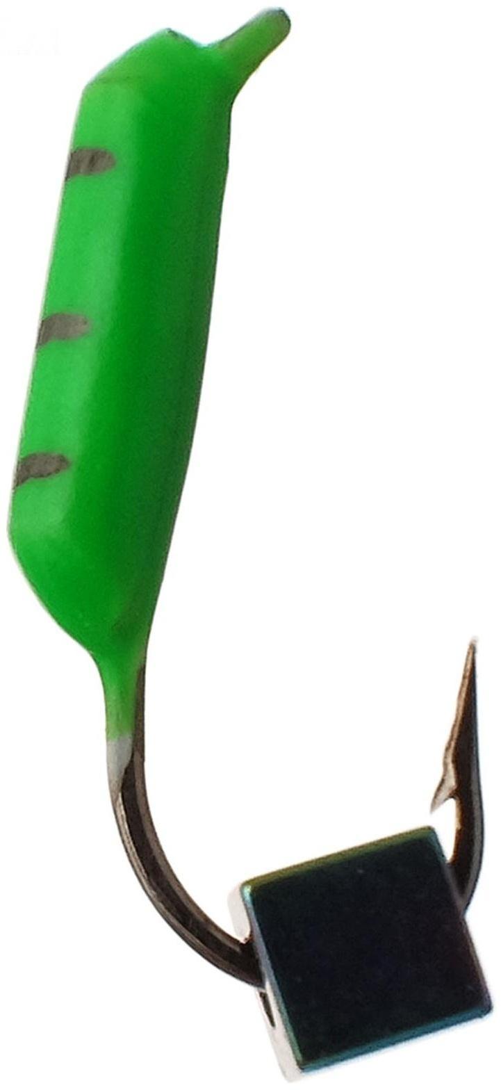 Мормышка столбик 1,5 «Хамелеон», цвет зелёный