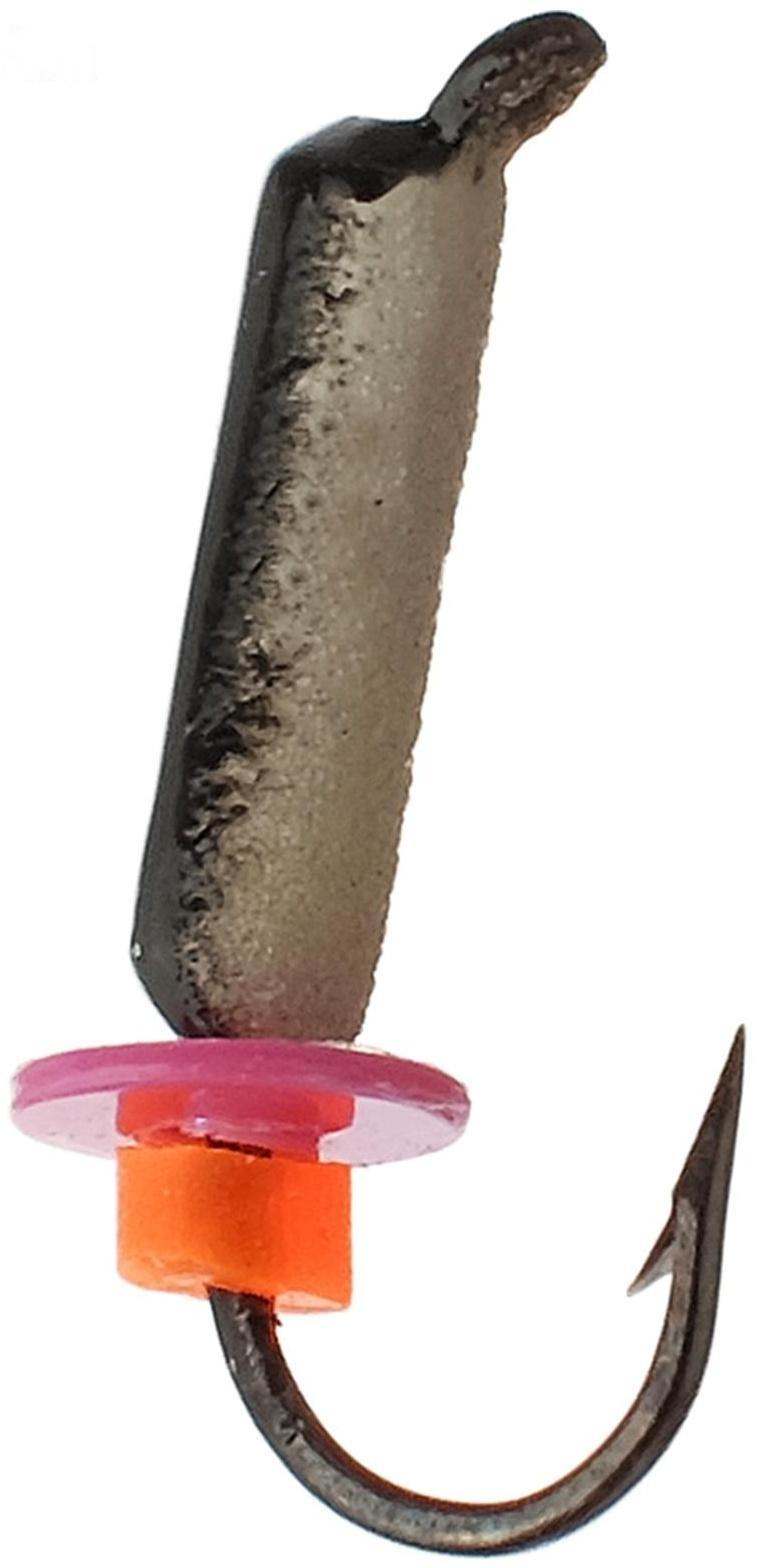 Мормышка столбик 1,5 с фосфором, цвет чёрный / 5 шт.