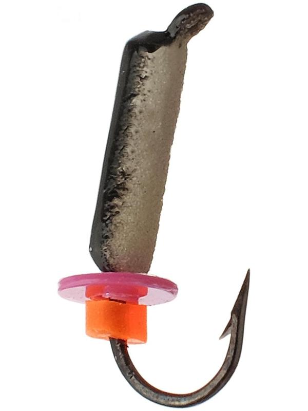 Мормышка столбик 1,5 с фосфором, цвет чёрный / 5 шт.