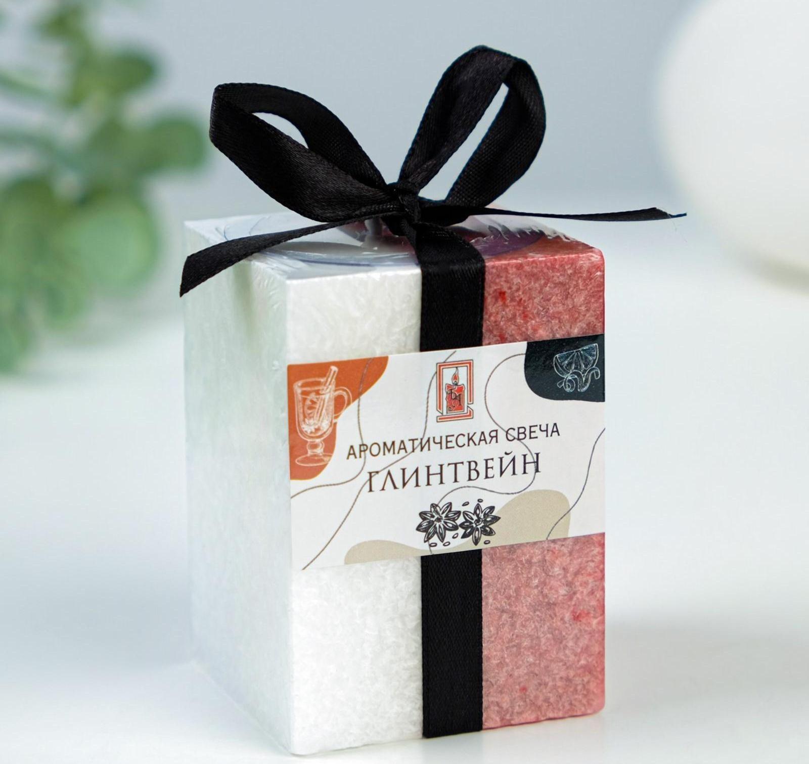 Свеча куб 5х7,5см, 