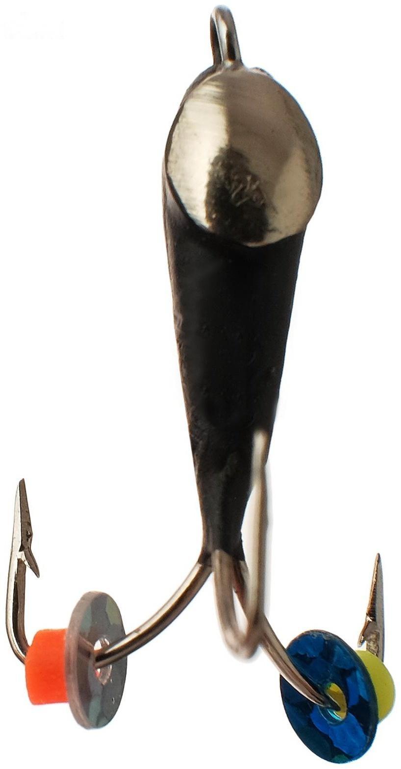 Мормышка чёртик 3 с коронкой