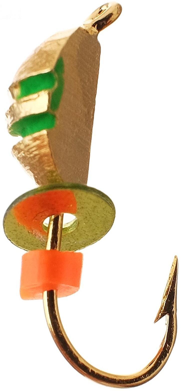 Мормышка клопик 2,5 с рисками (гальваника)