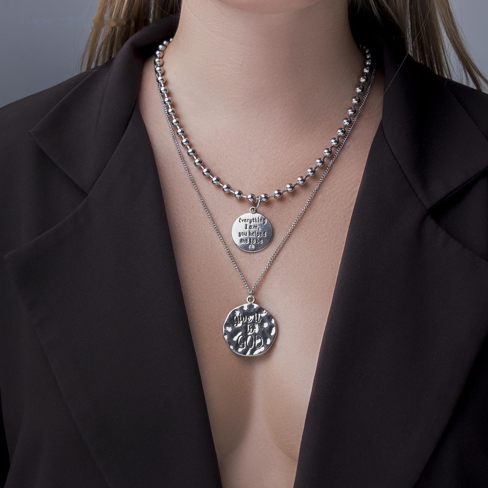 Кулон двойной 