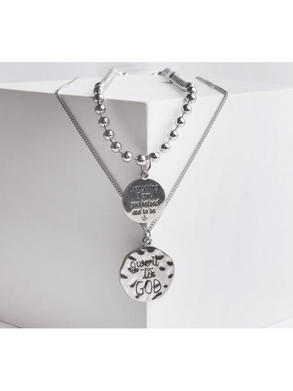 Кулон двойной 