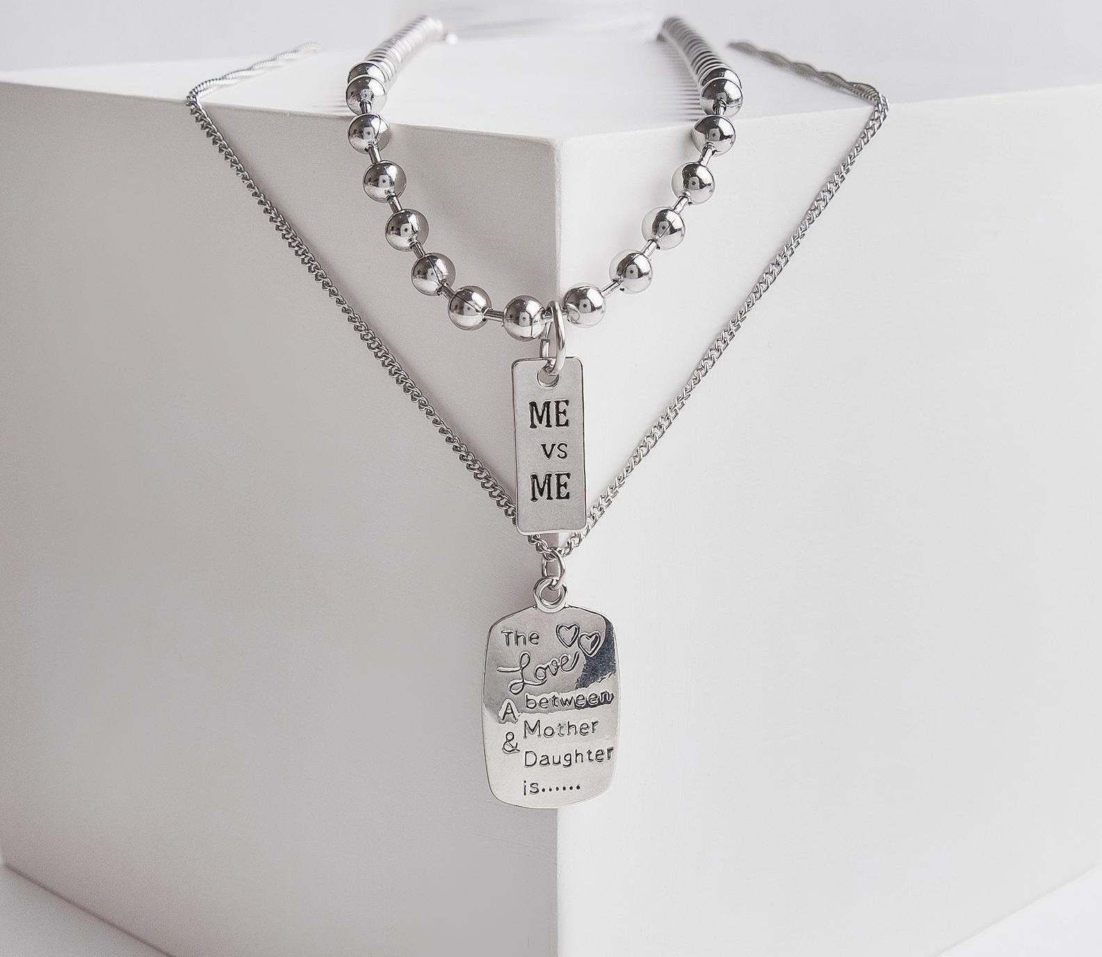 Кулон двойной 