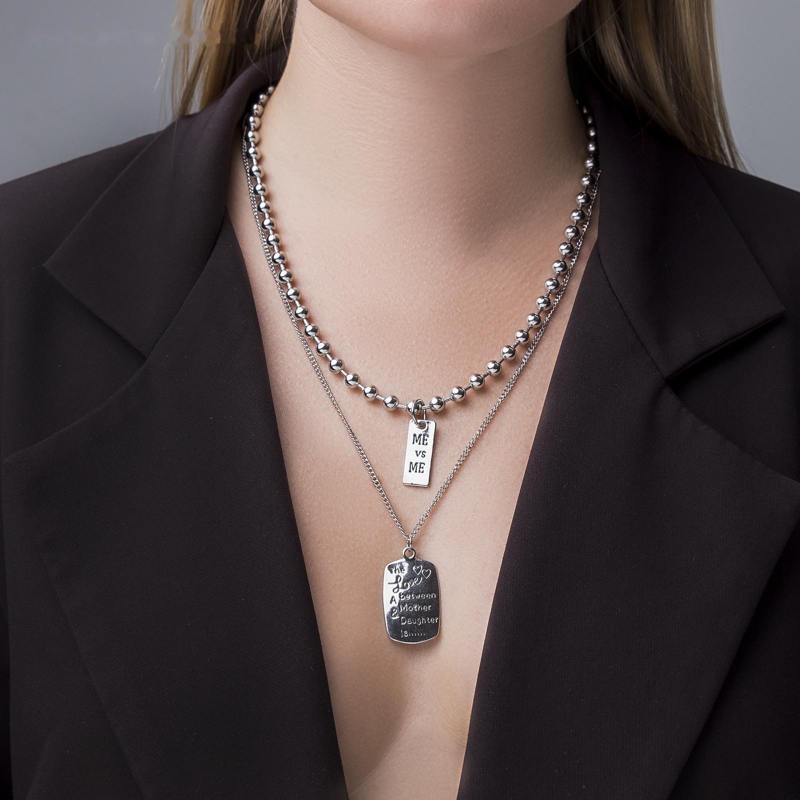 Кулон двойной 