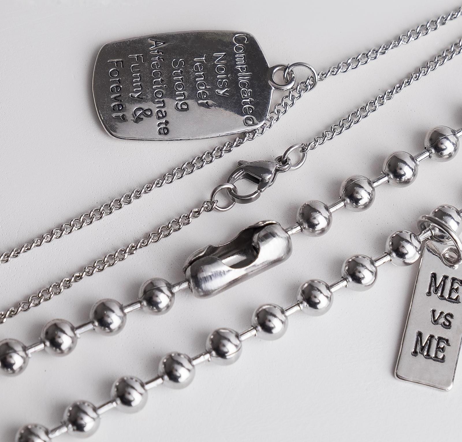 Кулон двойной 