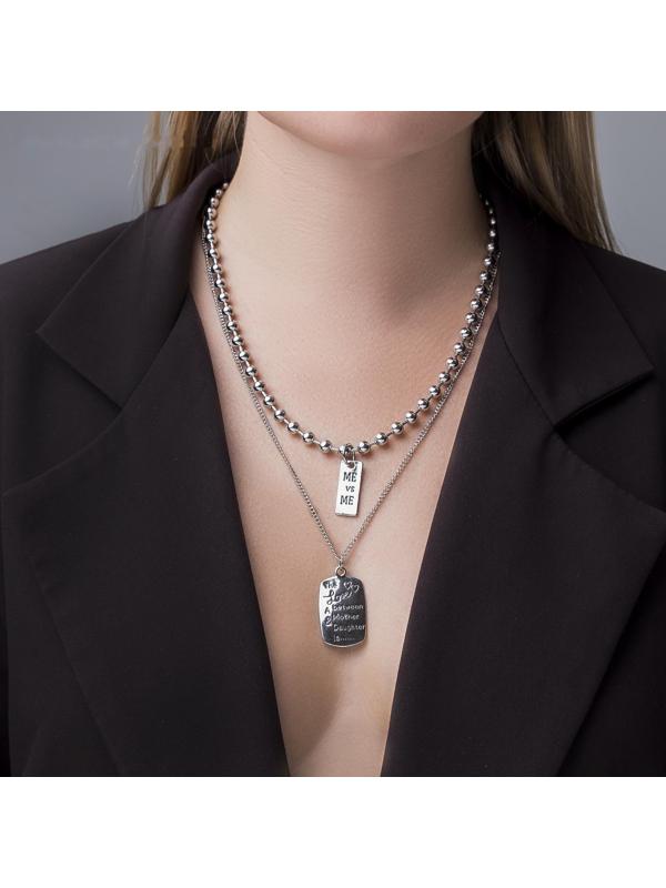 Кулон двойной 