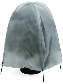 Набор для укрытия растений: металлический каркас, 100 × 65 см, спанбонд с УФ-стабилизатором, плотность 60 г/м²