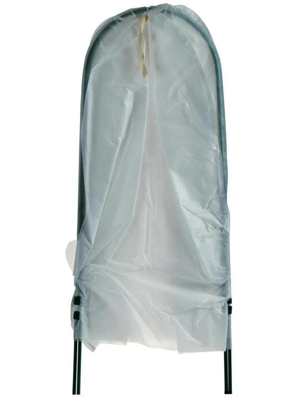 Набор для укрытия растений: металлический каркас, 100 × 65 см, спанбонд с УФ-стабилизатором, плотность 60 г/м²