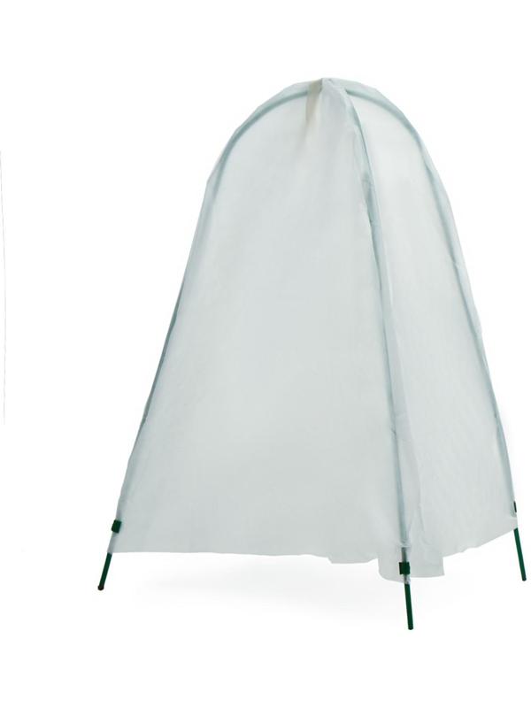 Набор для укрытия растений: металлический каркас, 100 × 65 см, спанбонд с УФ-стабилизатором, плотность 60 г/м²