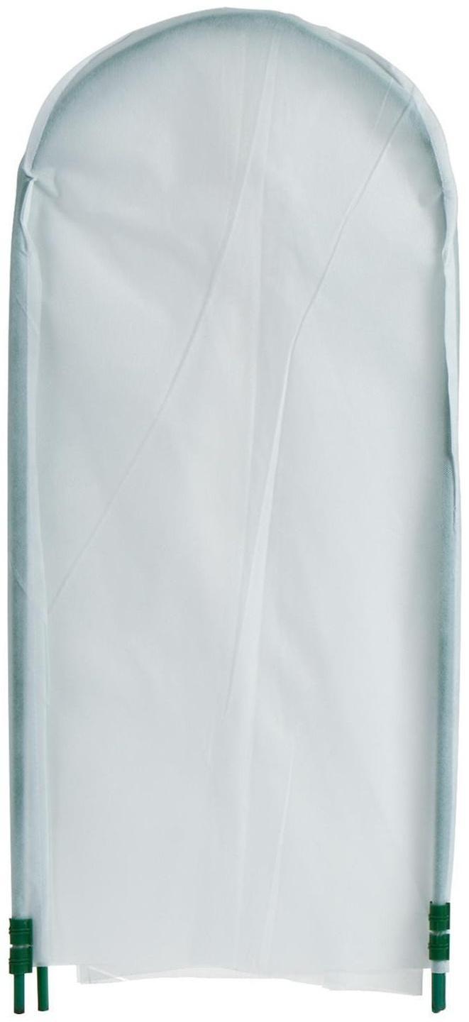 Набор для укрытия растений: металлический каркас, 80 × 35 см, спанбонд с УФ-стабилизатором, плотность 60 г/м²