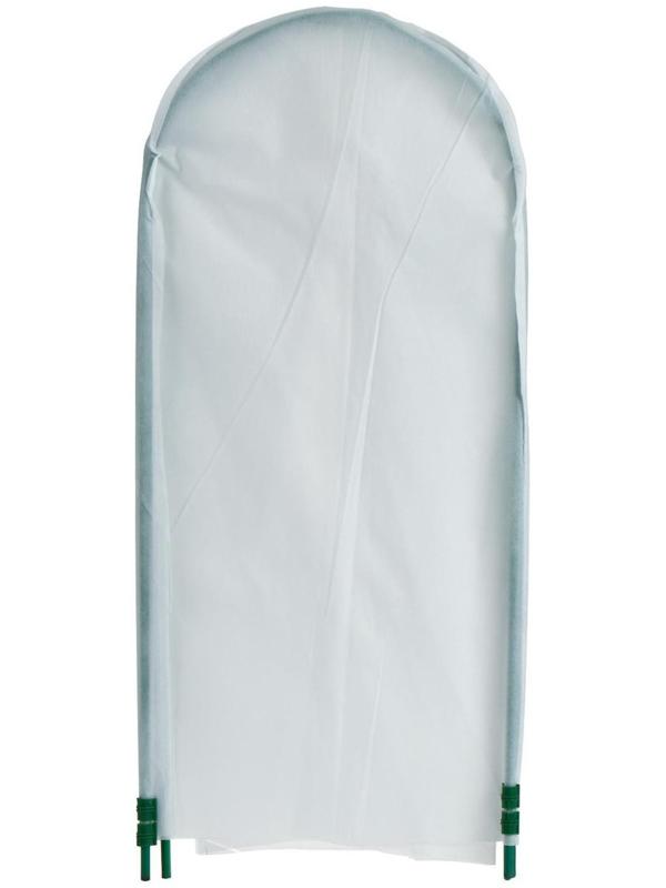 Набор для укрытия растений: металлический каркас, 80 × 35 см, спанбонд с УФ-стабилизатором, плотность 60 г/м²