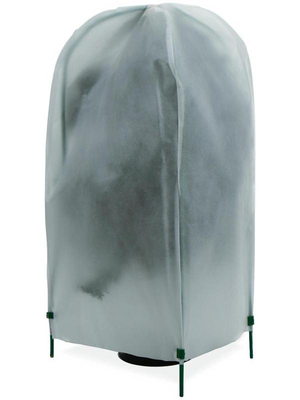 Набор для укрытия растений: металлический каркас, 80 × 35 см, спанбонд с УФ-стабилизатором, плотность 60 г/м²