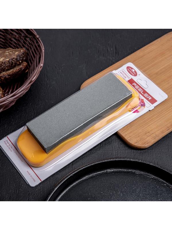 Точильный камень «Стоун», 19 см, цвет МИКС