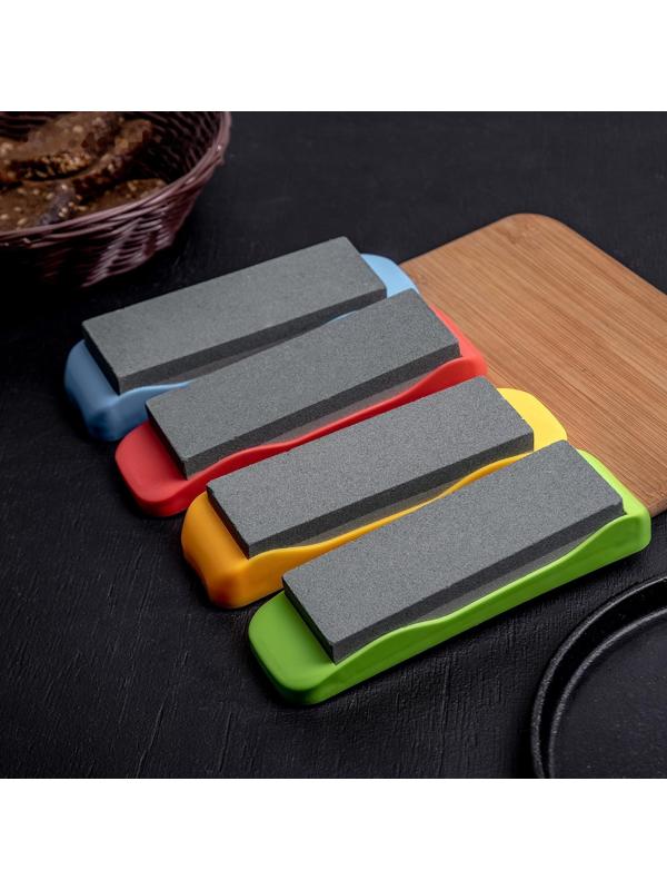 Точильный камень «Стоун», 19 см, цвет МИКС