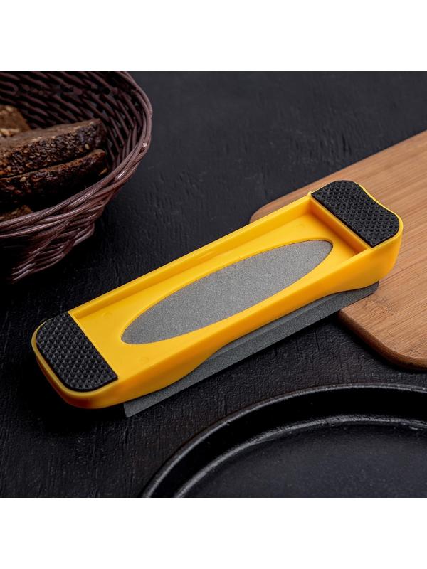 Точильный камень «Стоун», 19 см, цвет МИКС