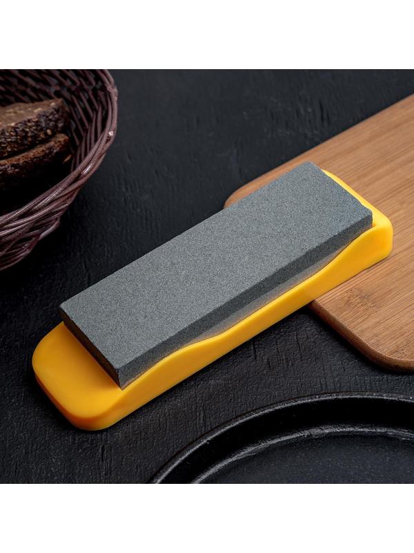 Точильный камень «Стоун», 19 см, цвет МИКС