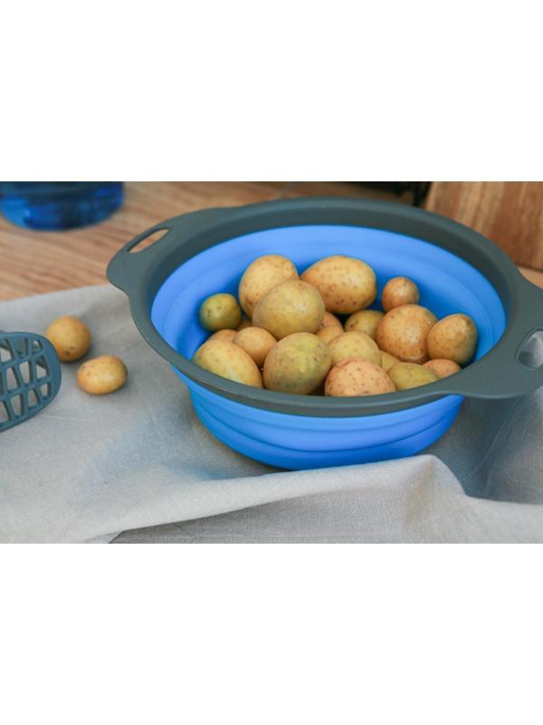 Дуршлаг складной Доляна «Компакт», d=24,3 см, цвет МИКС