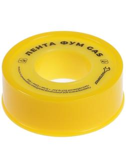 Лента ФУМ MasterProf, GAS, 12х0,1 мм, 10 м,  для соединений газового оборудования