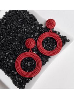 Серьги металл 