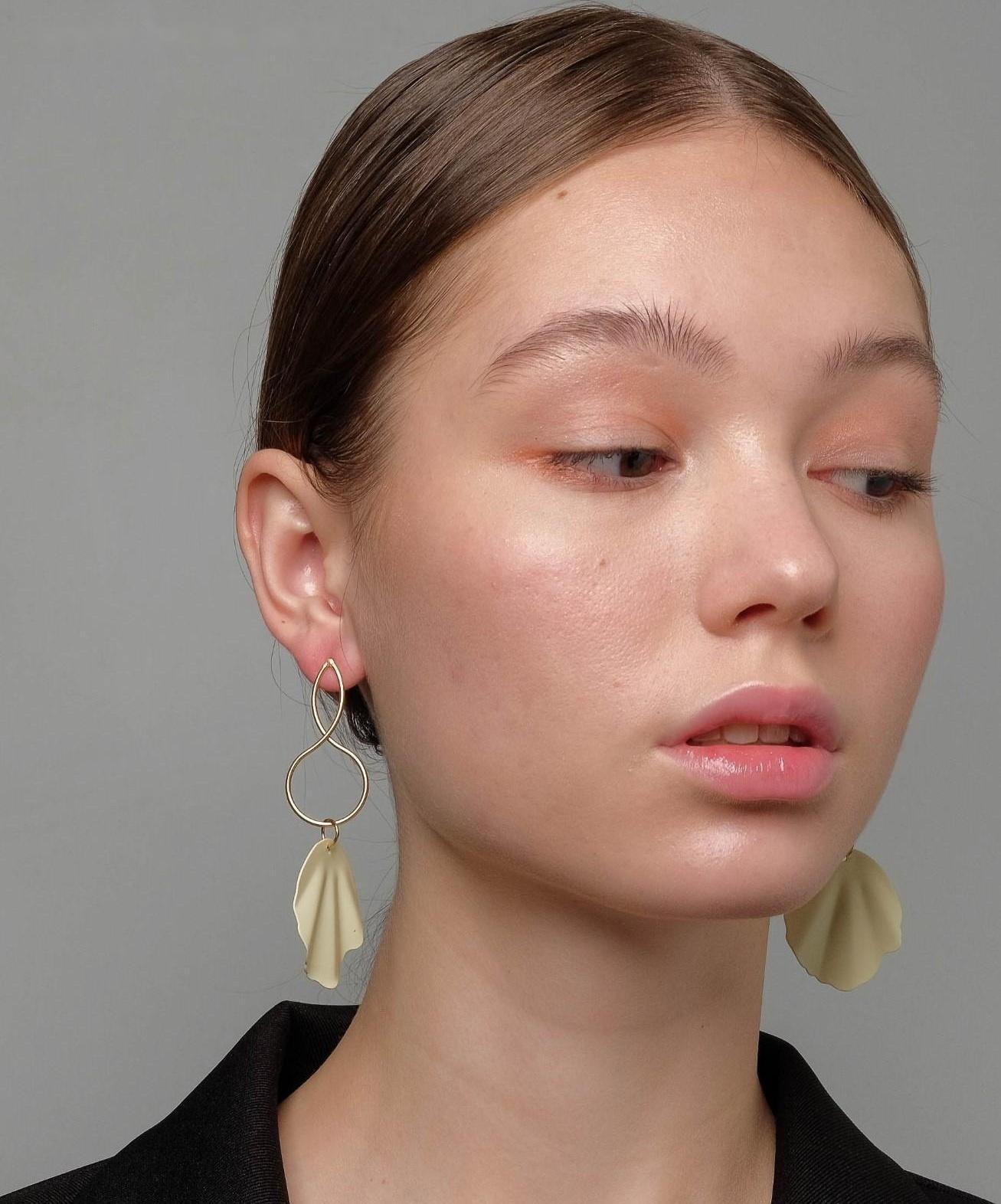 Серьги металл 