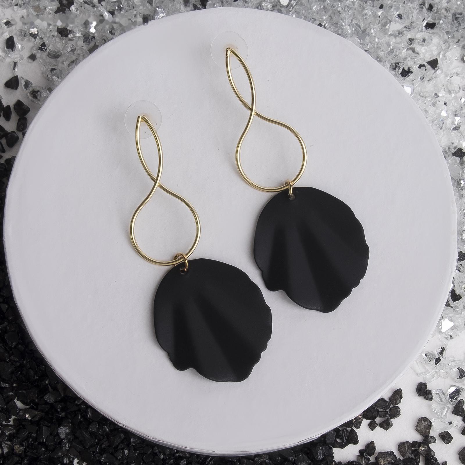 Серьги металл 