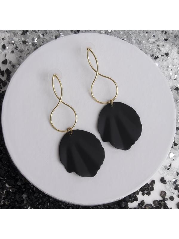 Серьги металл 