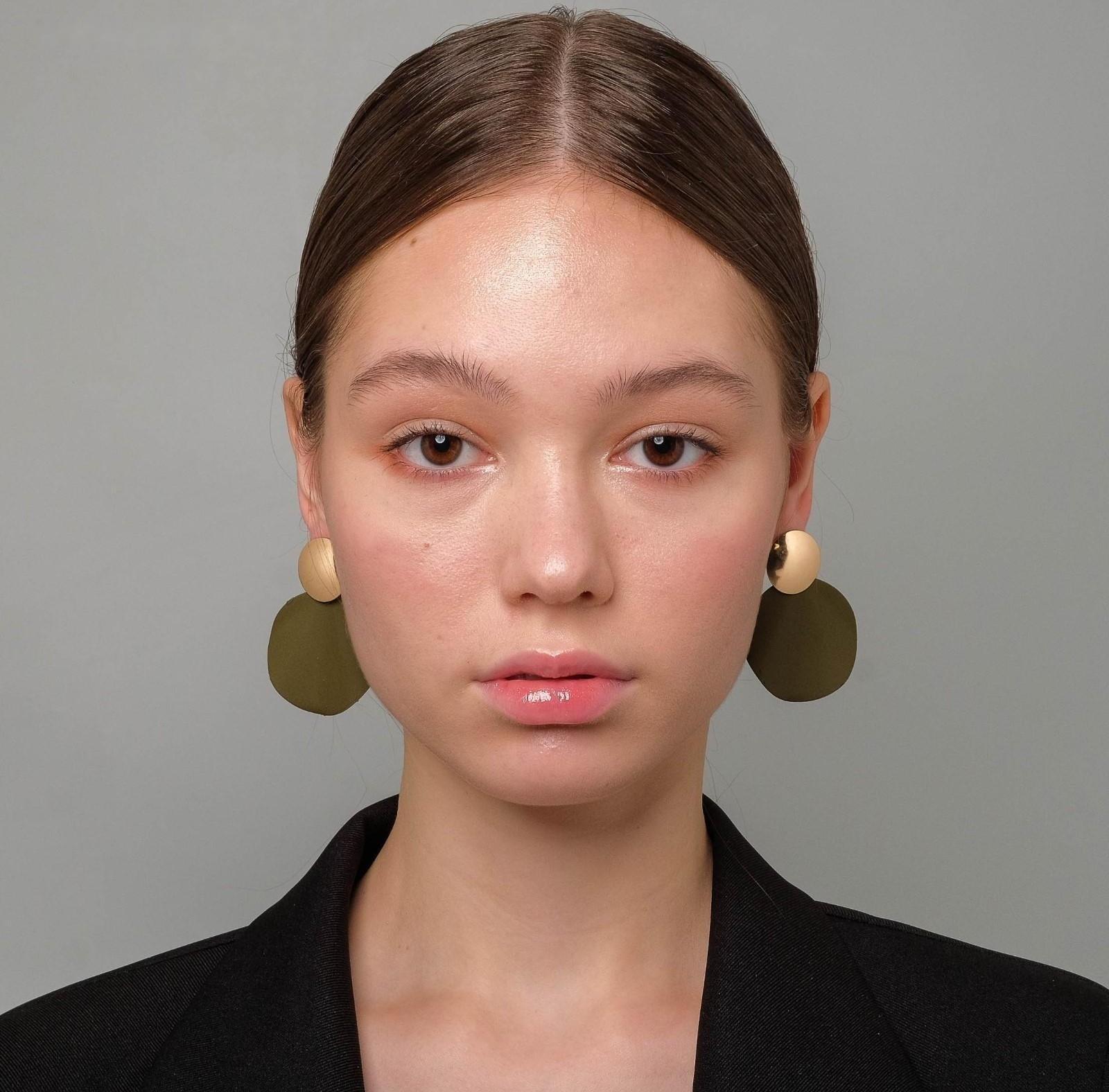 Серьги металл 