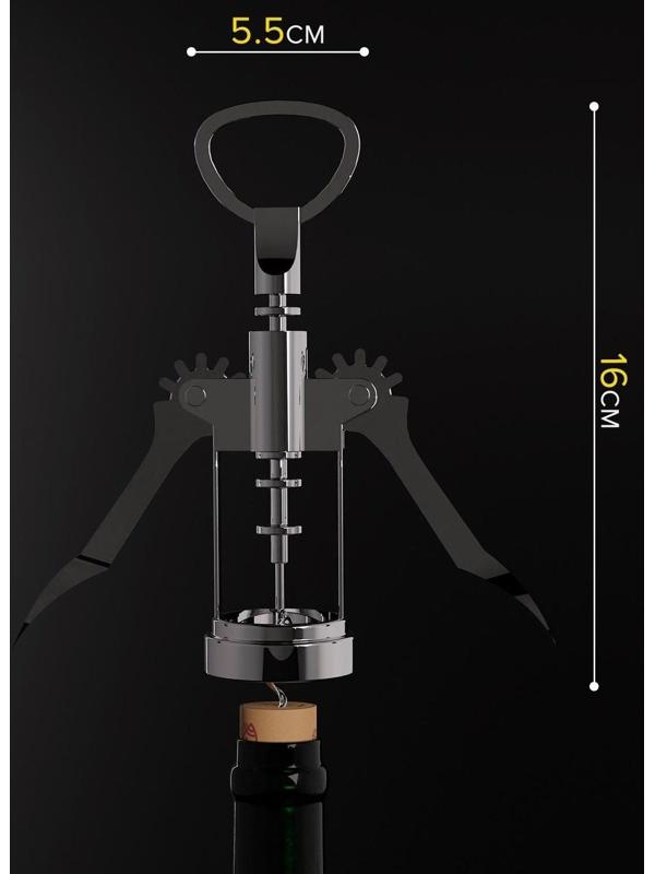 Штопор Доляна «Мастер», 16 см