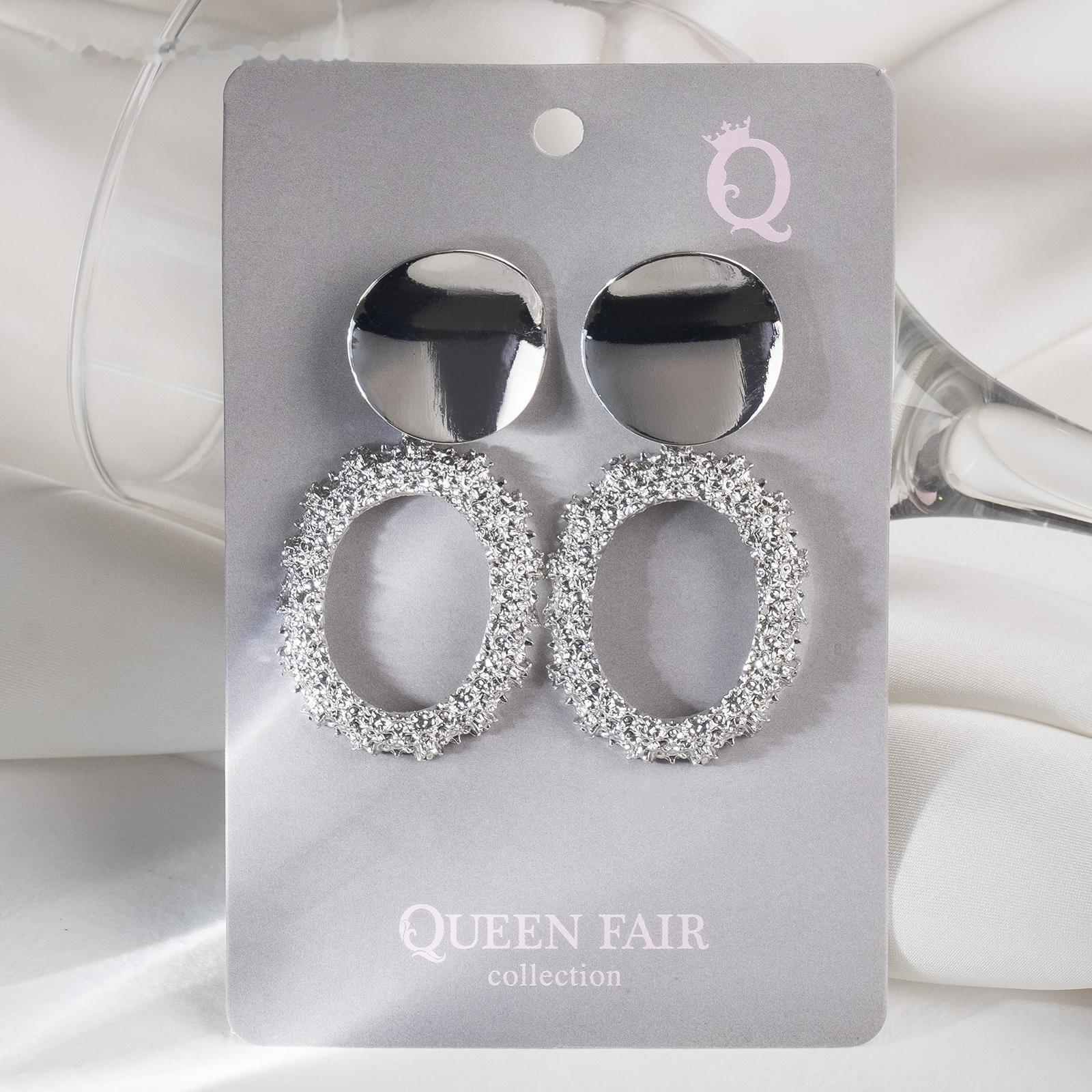 Серьги металл 