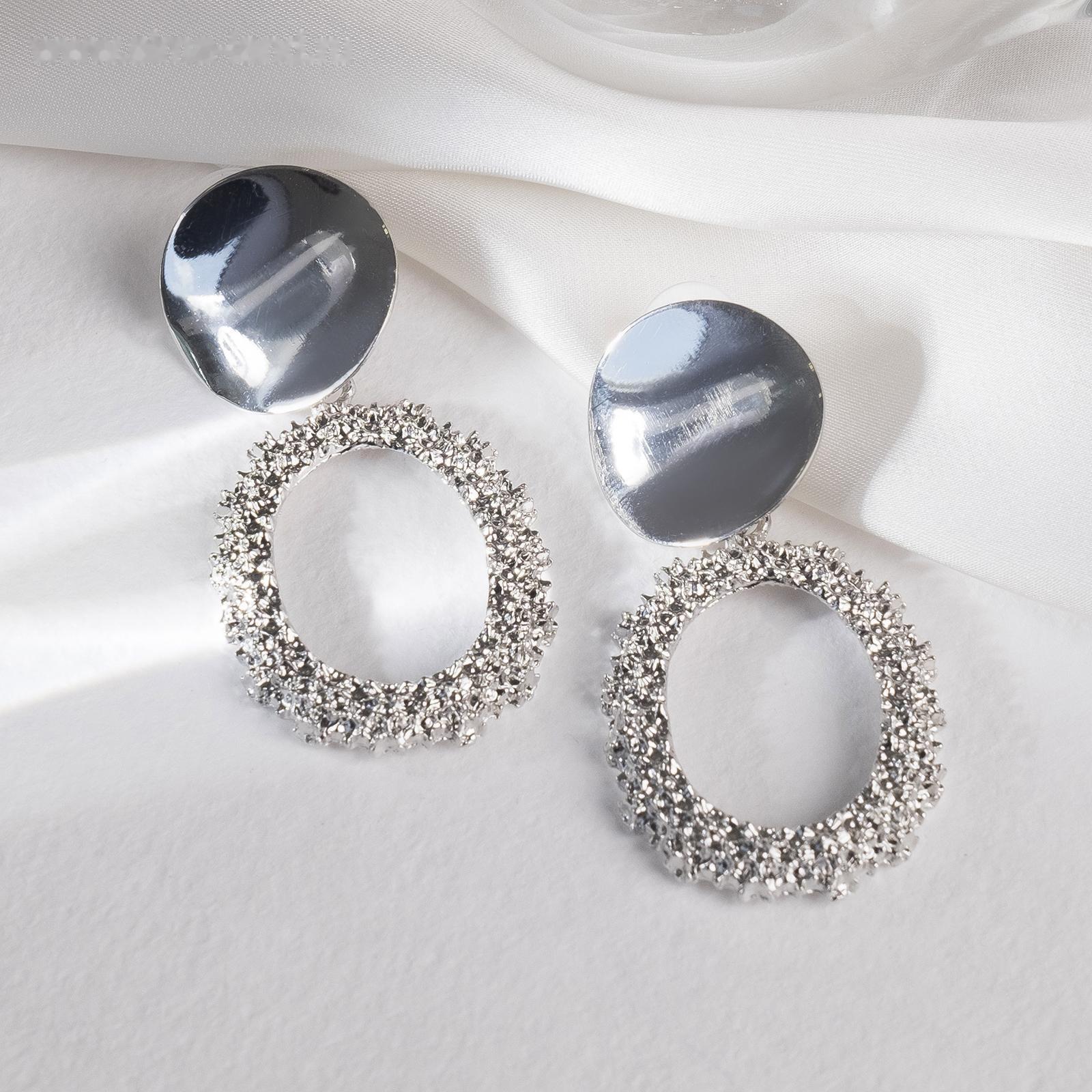 Серьги металл 