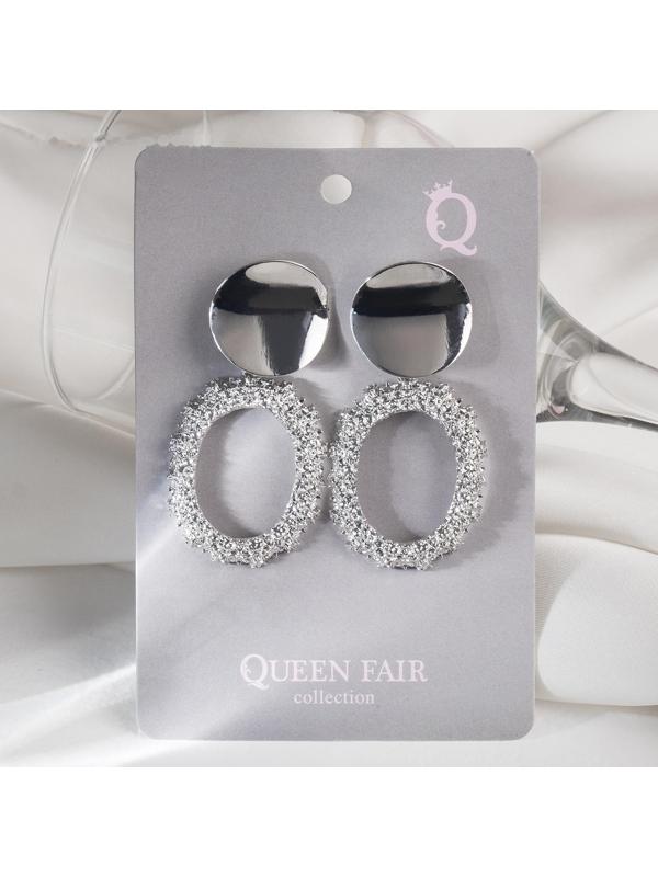 Серьги металл 