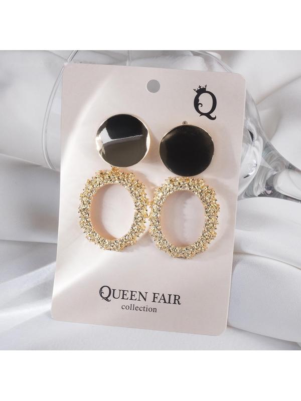 Серьги металл 