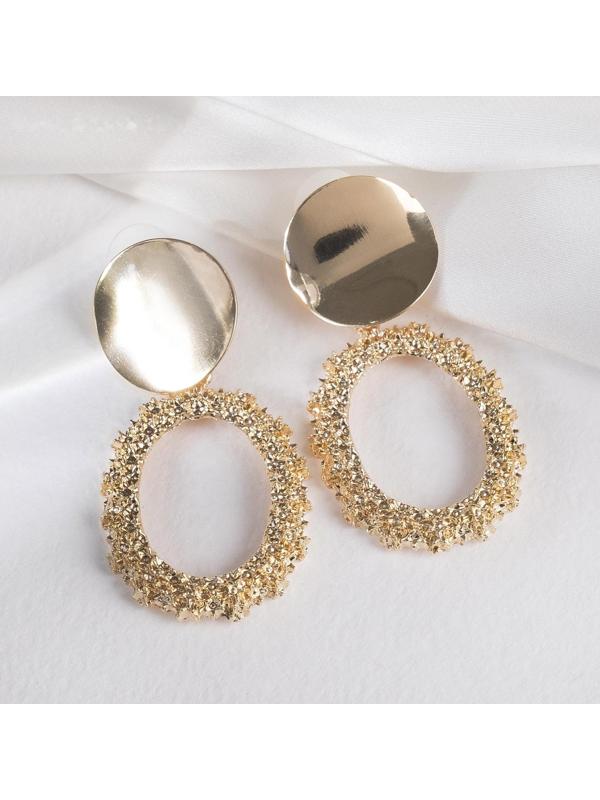 Серьги металл 