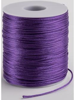Шнур нейлоновый на бобине d=1мм L=100м, цвет фиолетовый