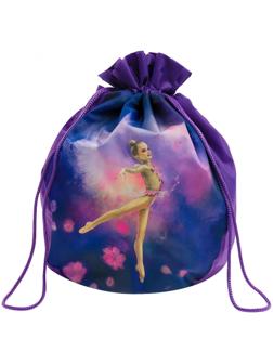 Чехол для мяча гимнастического 307-033, цвет фиолетовый/сиреневый