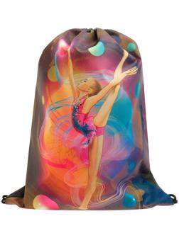 Мешок (чехол) 314-032, цвет чёрный/розовый